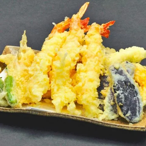 ★当店自慢★【特大エビの揚げ立て天麩羅】